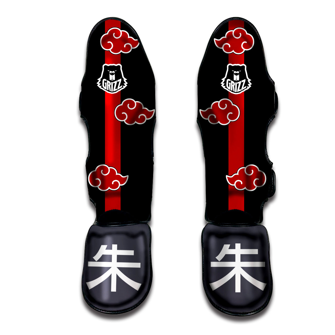 Itachi Akatsuki Muay Thai Shin Guards