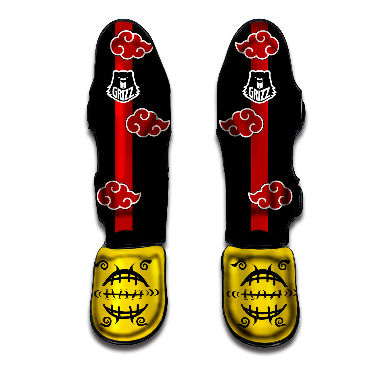 Deidara Akatsuki Muay Thai Shin Guards