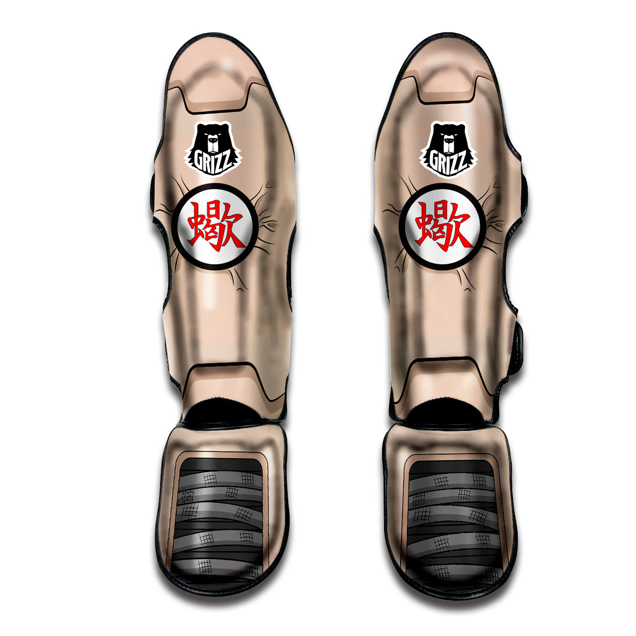 Sasori Akatsuki Muay Thai Shin Guards