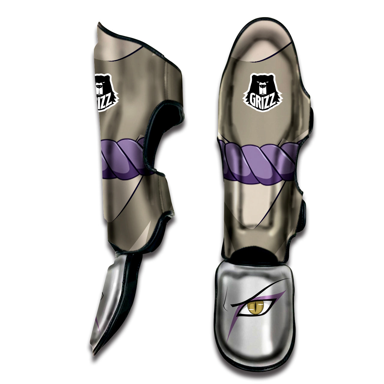Orochimaru Akatsuki Muay Thai Shin Guards