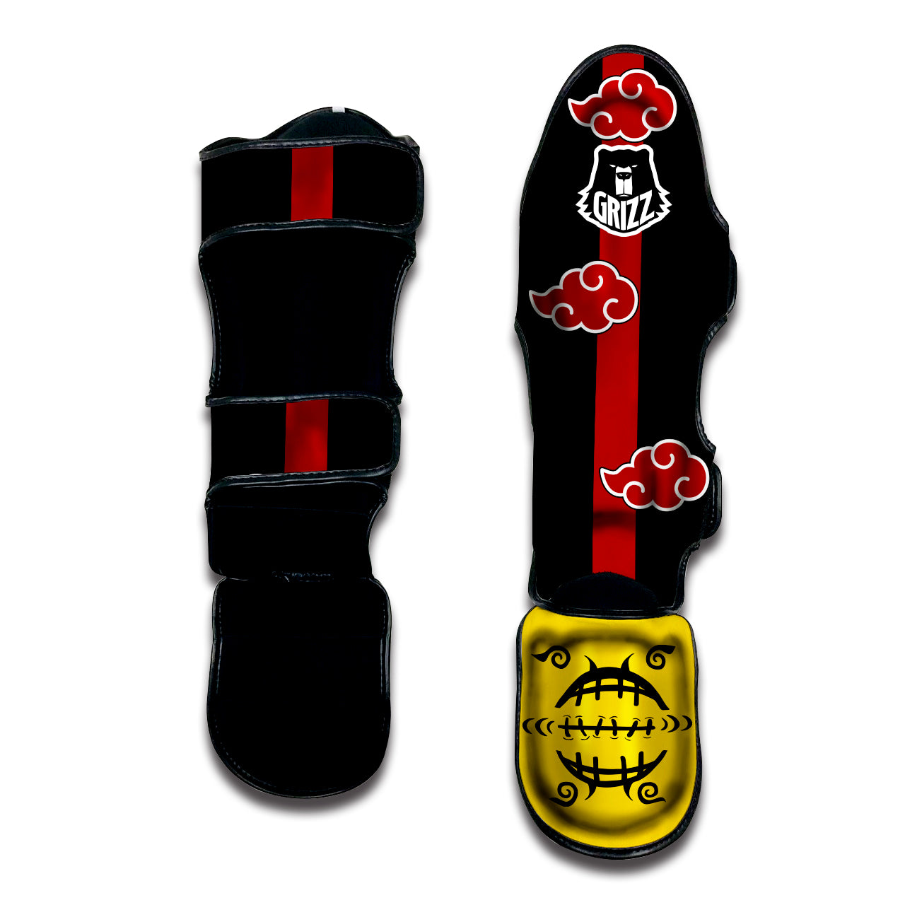 Deidara Akatsuki Muay Thai Shin Guards