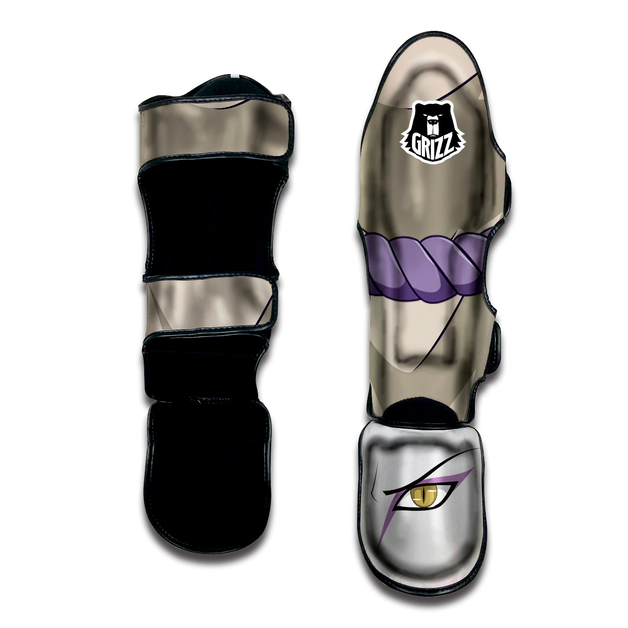Orochimaru Akatsuki Muay Thai Shin Guards