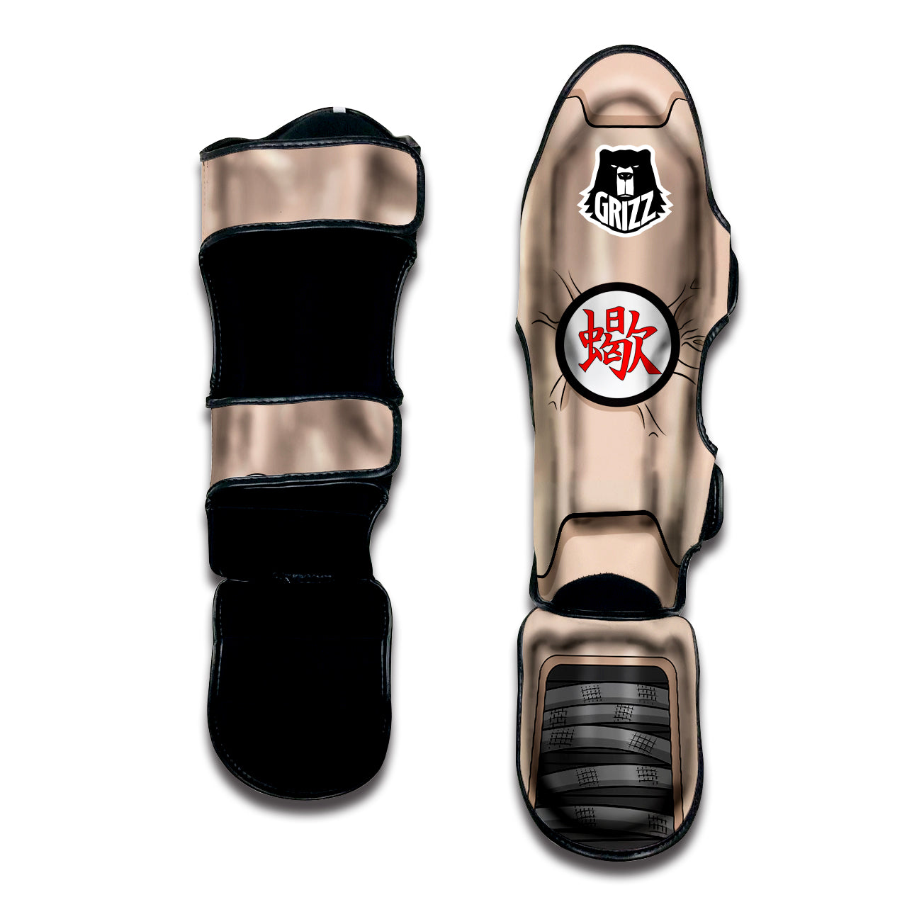Sasori Akatsuki Muay Thai Shin Guards