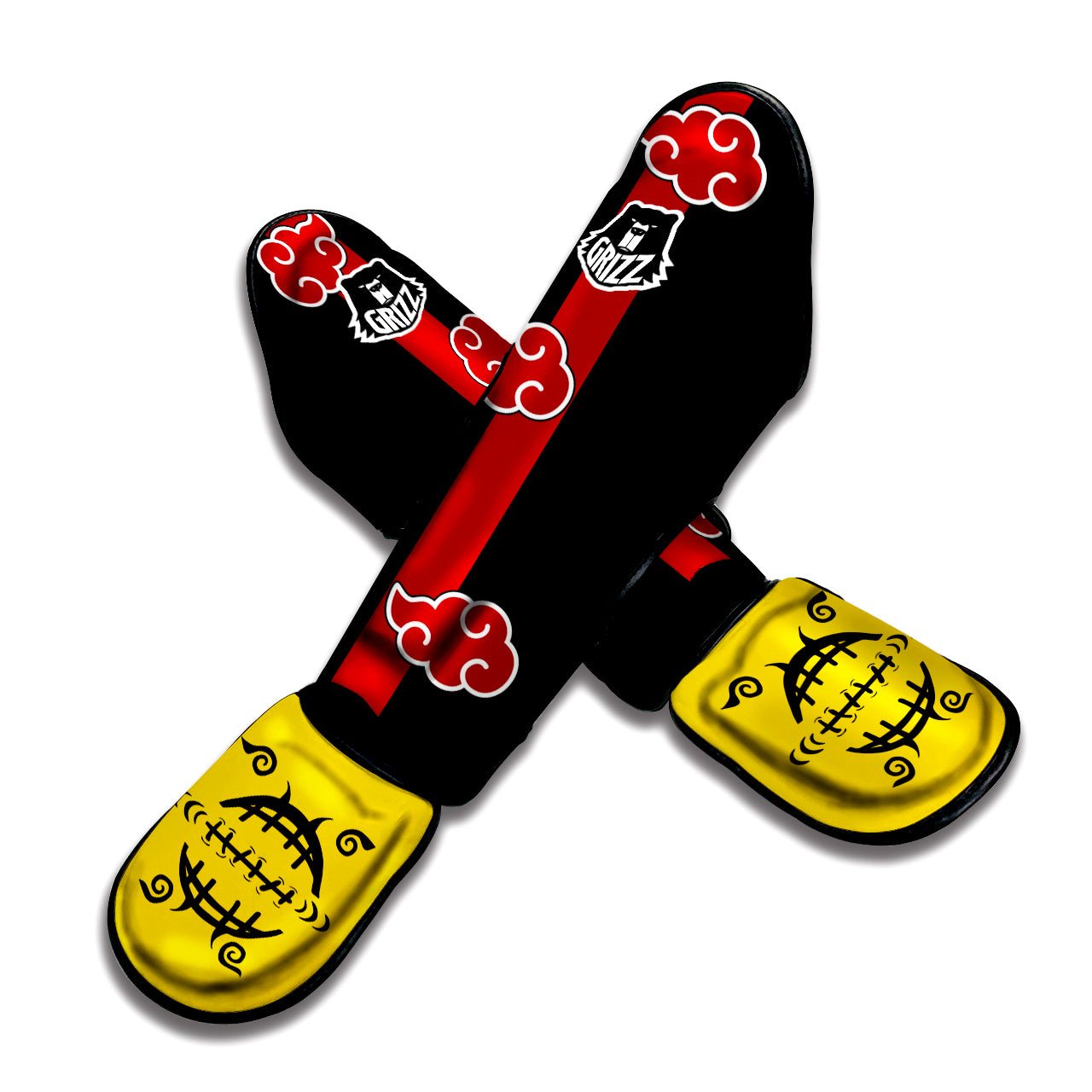 Deidara Akatsuki Muay Thai Shin Guards