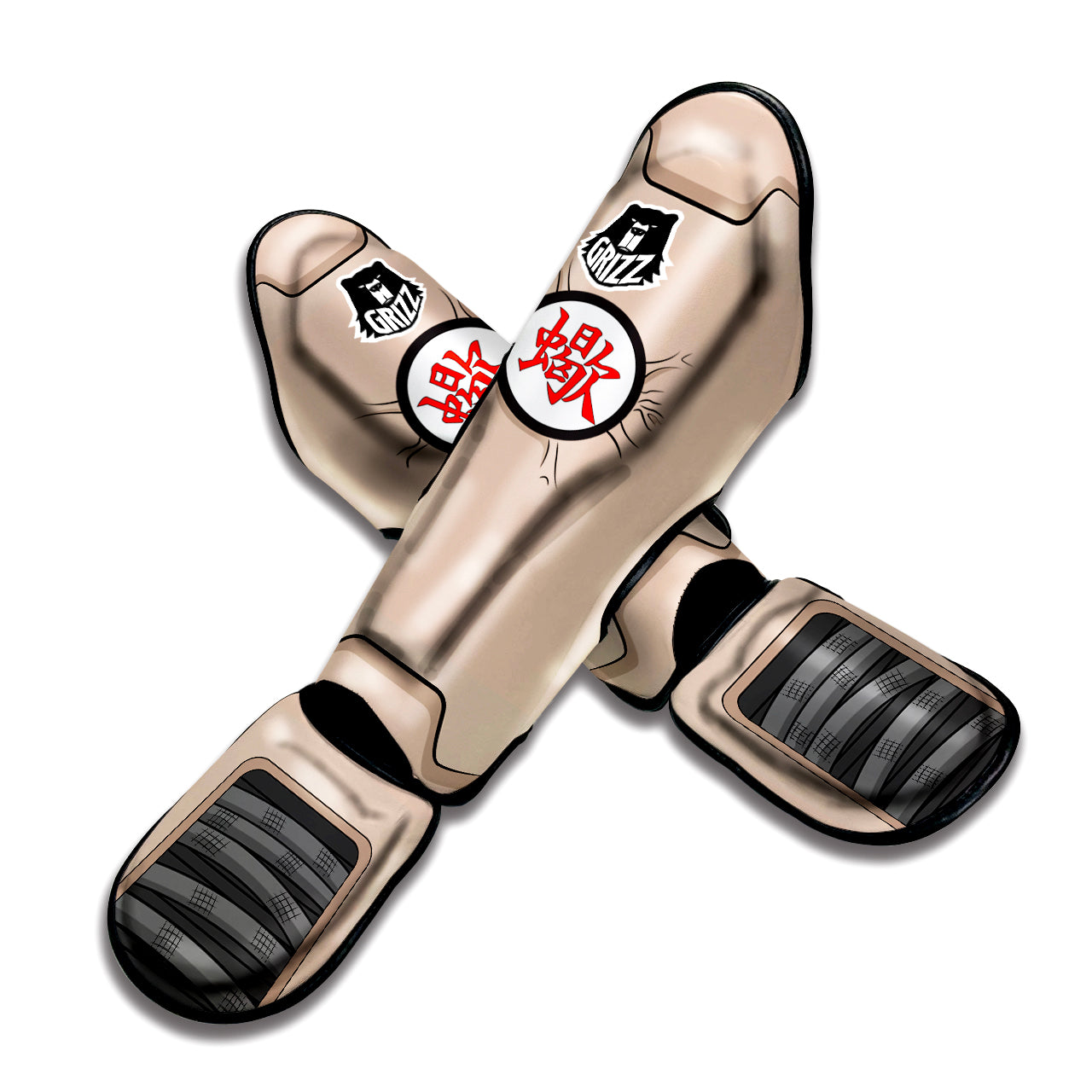 Sasori Akatsuki Muay Thai Shin Guards