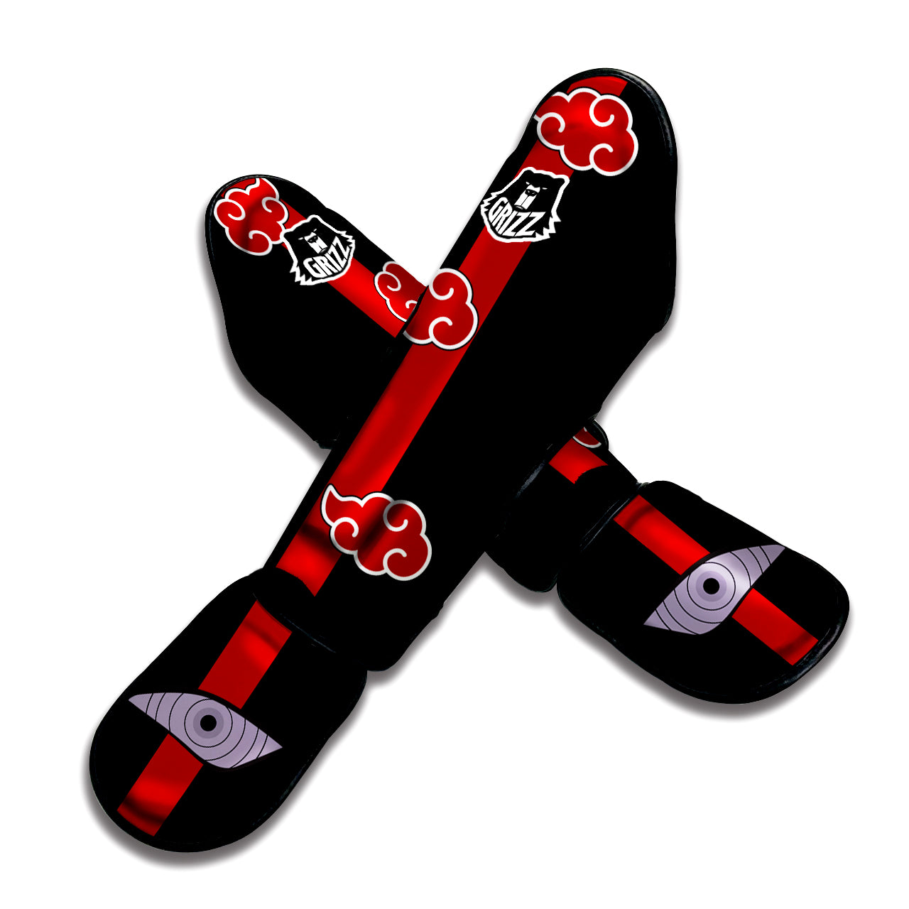 Pain Akatsuki Muay Thai Shin Guards