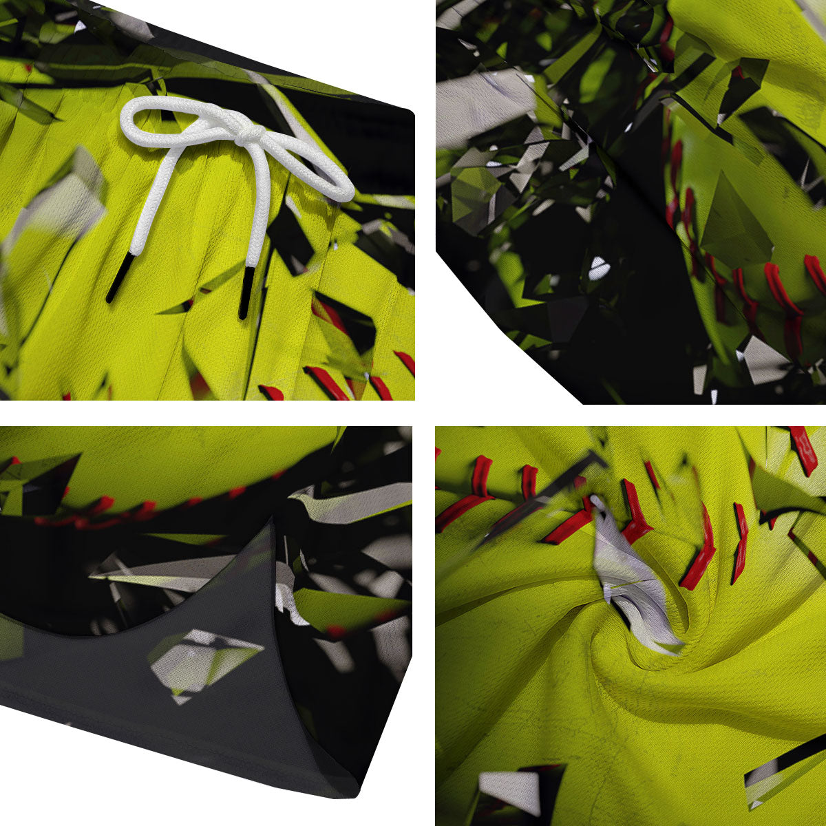 3D Baseballs Print Men's Running Shorts-grizzshop