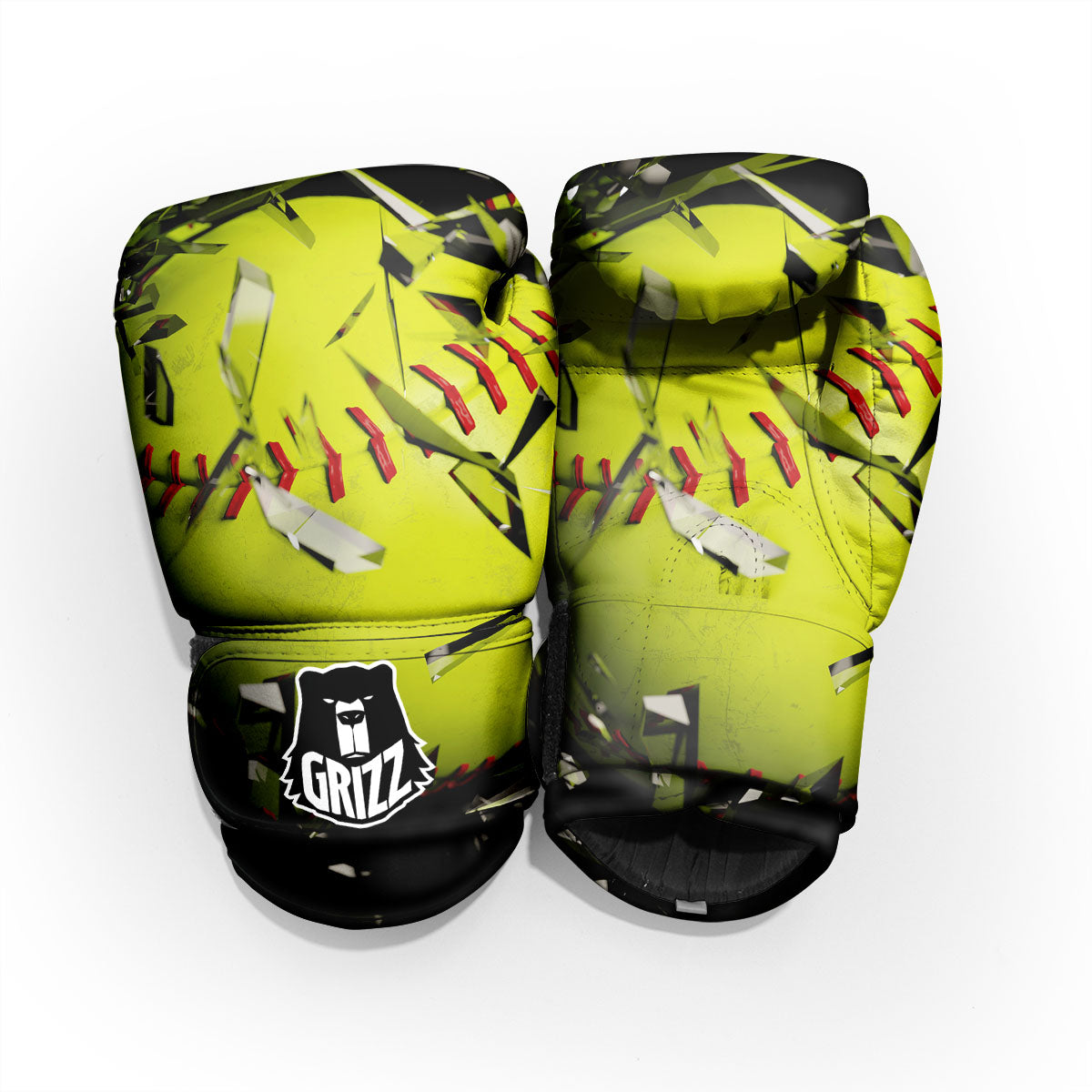 3D Baseballs Print Pro Boxing Glove