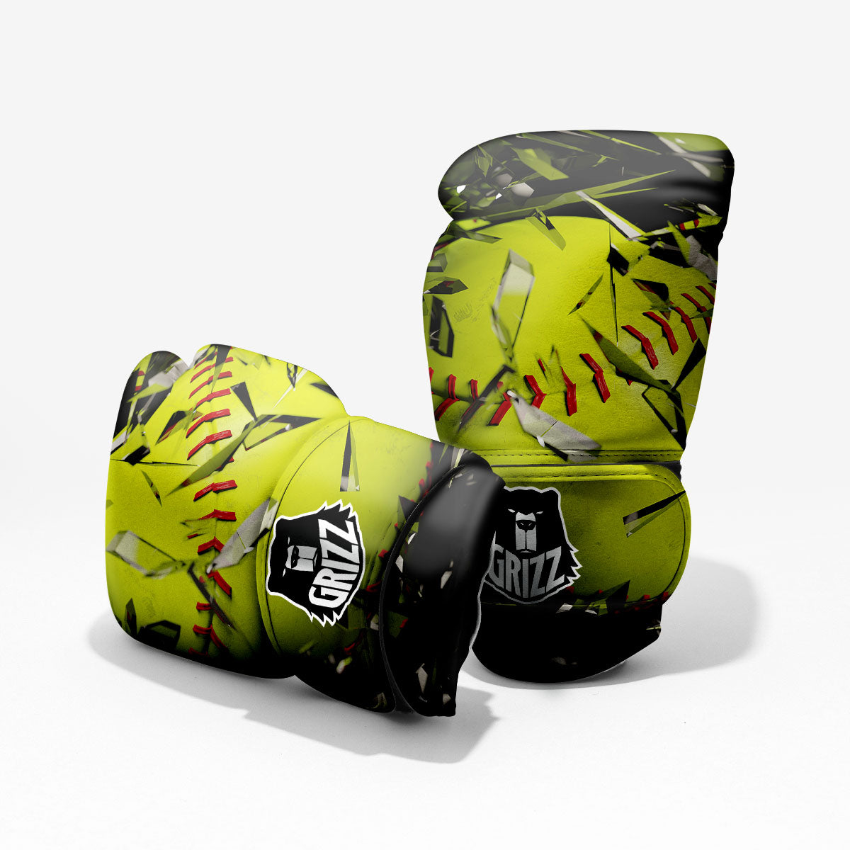 3D Baseballs Print Pro Boxing Glove