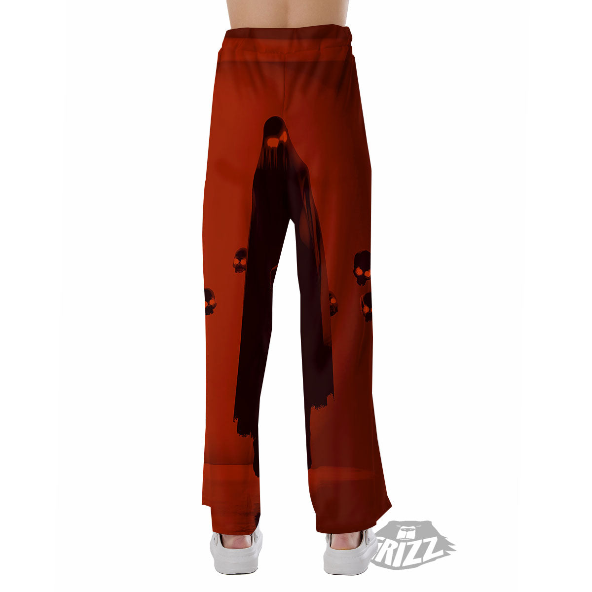 3D Ghost In The Darkness Print Pajama Pants-grizzshop