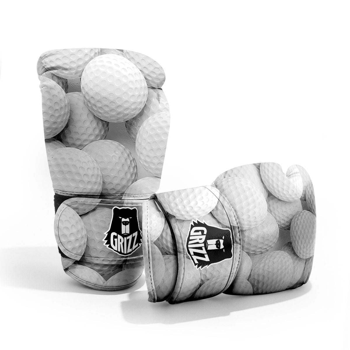 3D Golf Ball Print Pro Boxing Glove