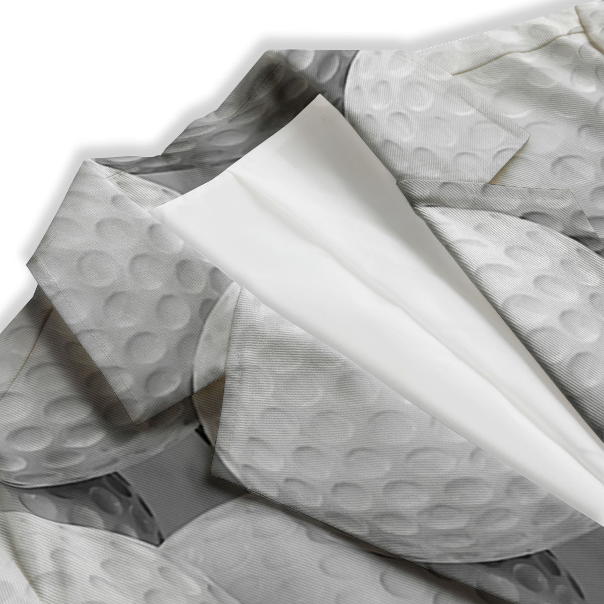 3D Golf Ball Print Women's Blazer-grizzshop