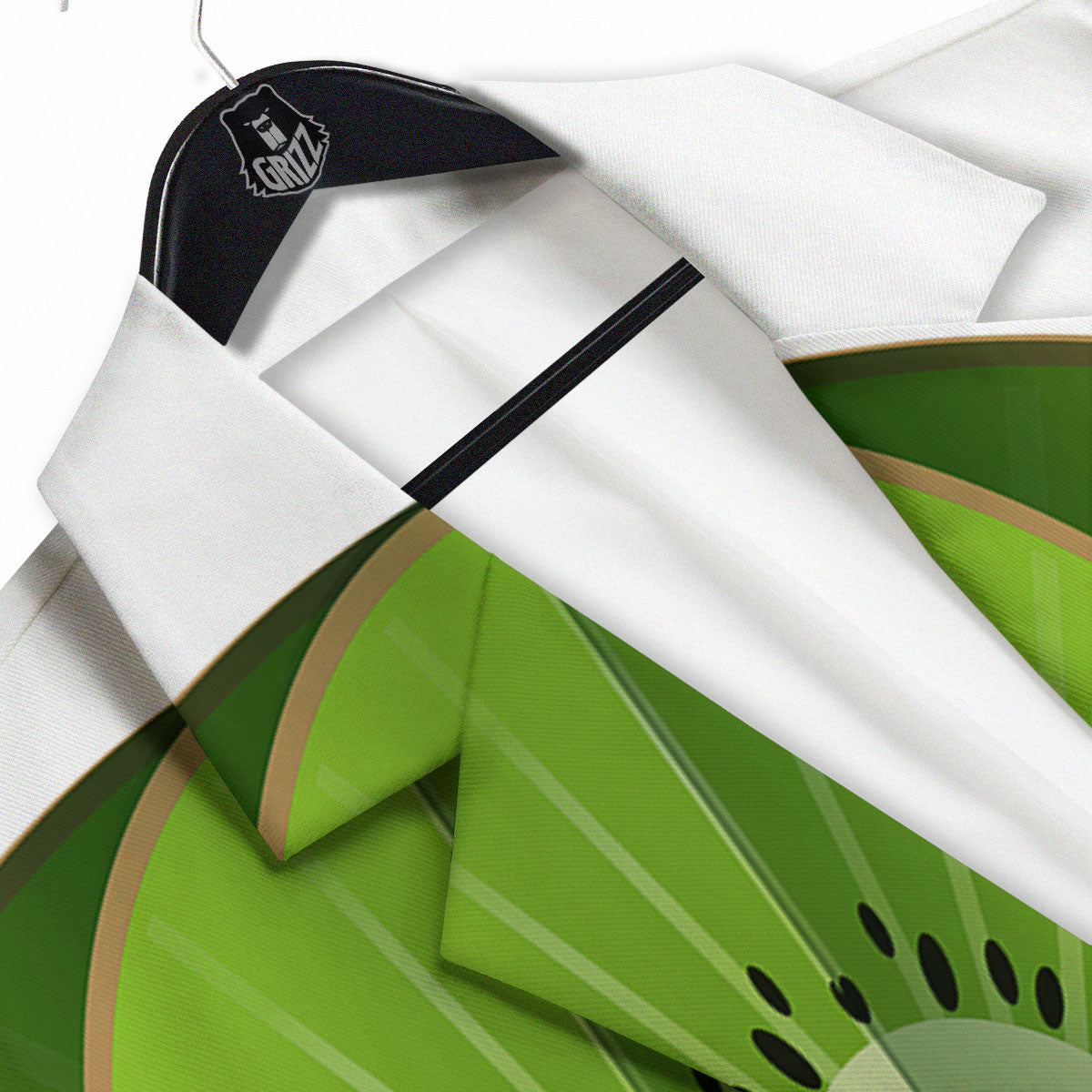 3D Kiwi Print Men's Sport Coat-grizzshop