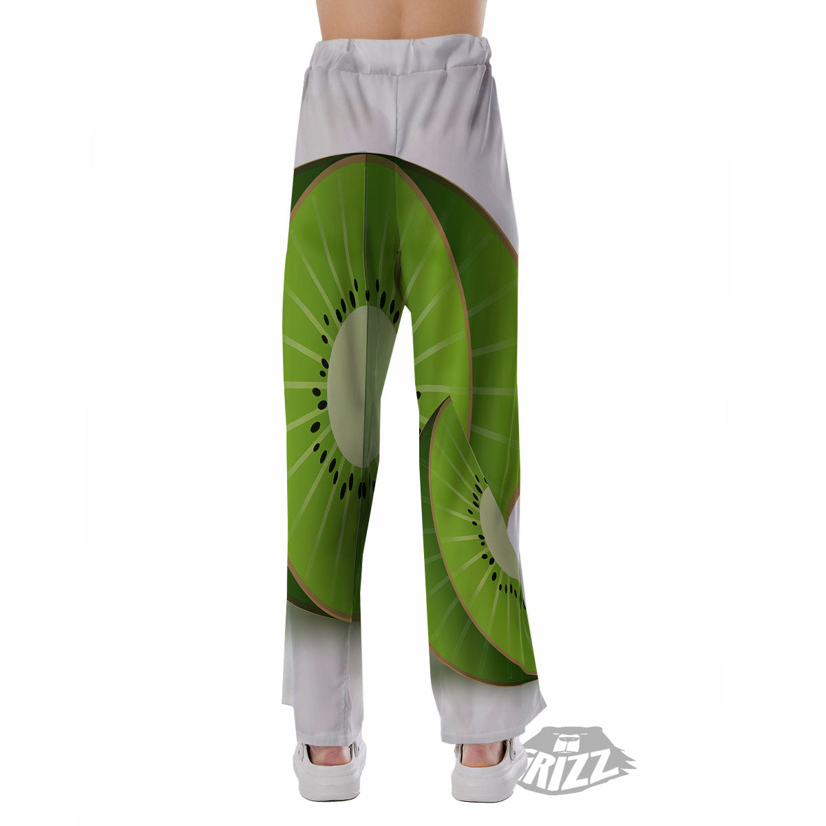 3D Kiwi Print Pajama Pants-grizzshop