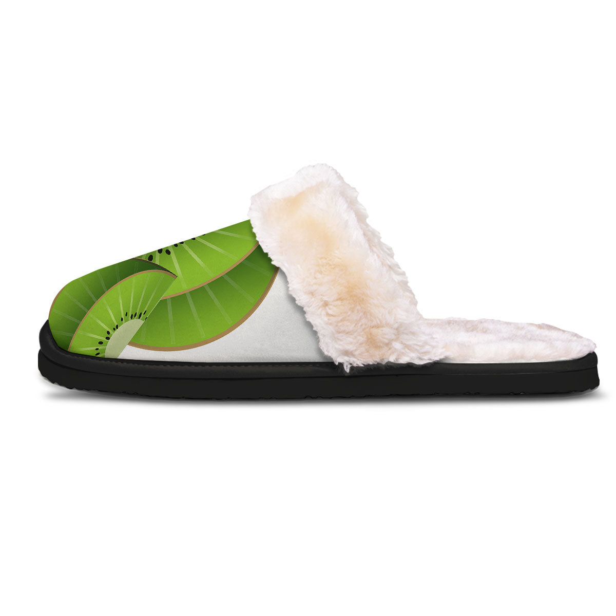 3D Kiwi Print Slippers-grizzshop