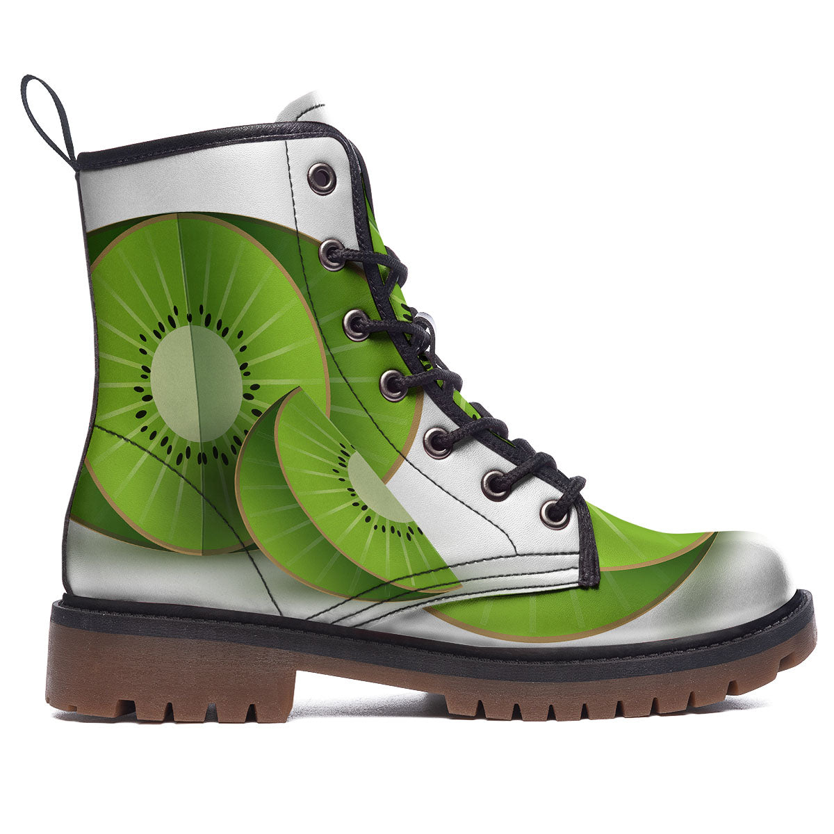 3D Kiwi Print Work Boots-grizzshop