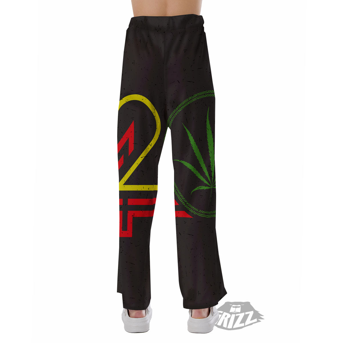 420 Rasta Print Pajama Pants-grizzshop
