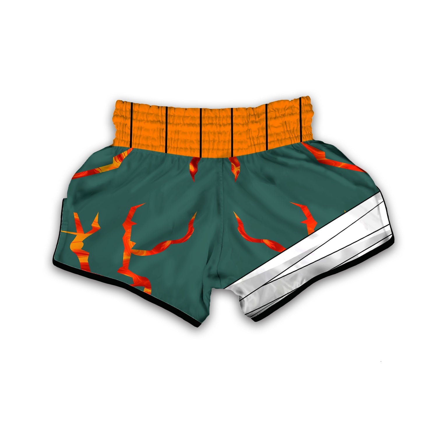 8th Gate of Death Might Guy Muay Thai Boxing Shorts-grizzshop