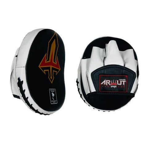 ARWUT FOCUS MITTS CURVED FMC2 BLACK/WHITE-grizzshop
