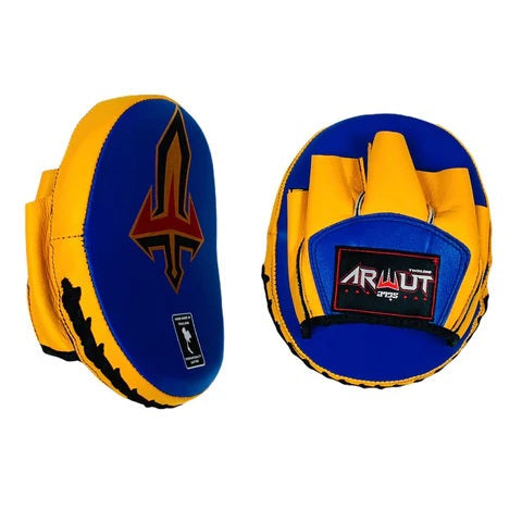 ARWUT FOCUS MITTS CURVED FMC2 BLUE/YELLOW-grizzshop