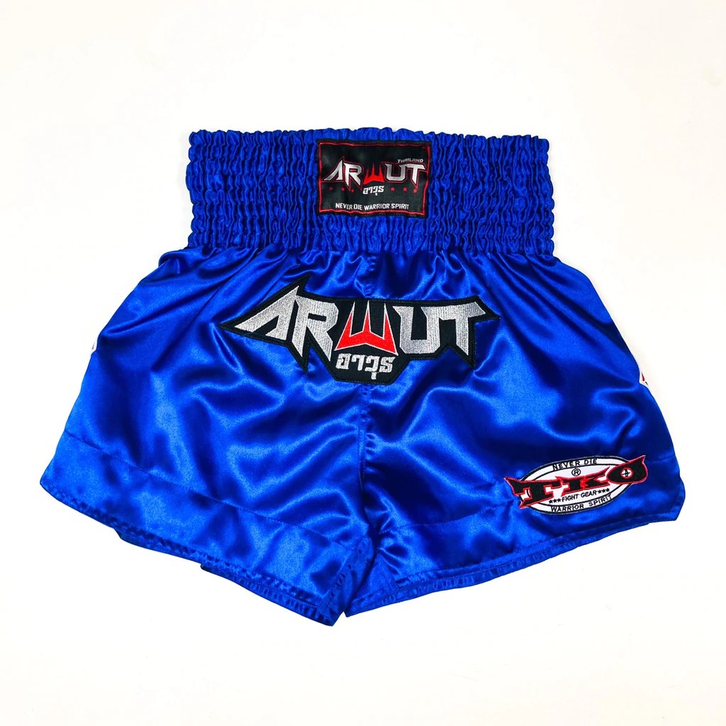 ARWUT MUAY THAI SHORTS BS1 BLUE-grizzshop