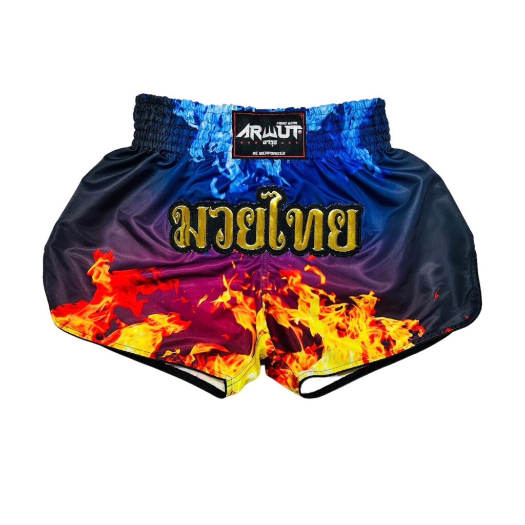 ARWUT MUAY THAI SHORTS BS4 BLAZE S013-grizzshop