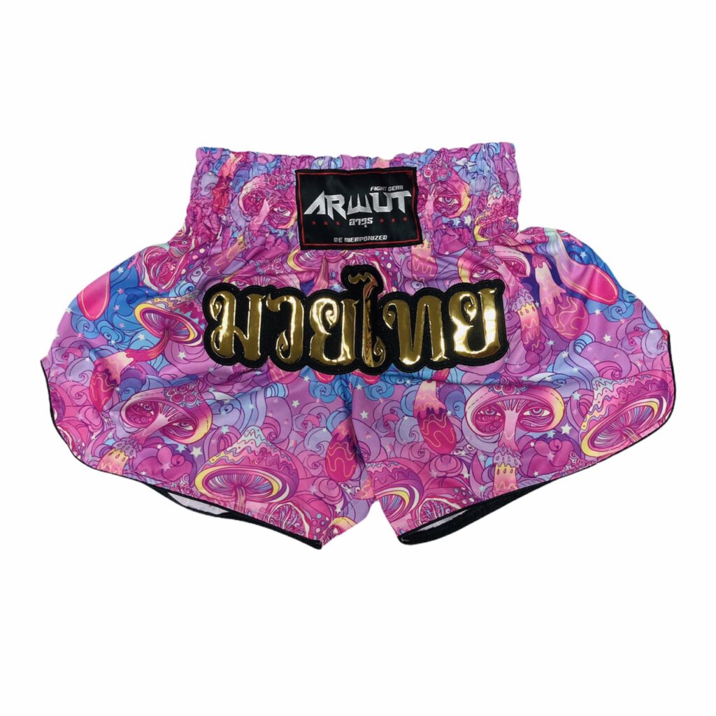 Monkey Trippy Psychedelic Muay Thai Boxing Shorts