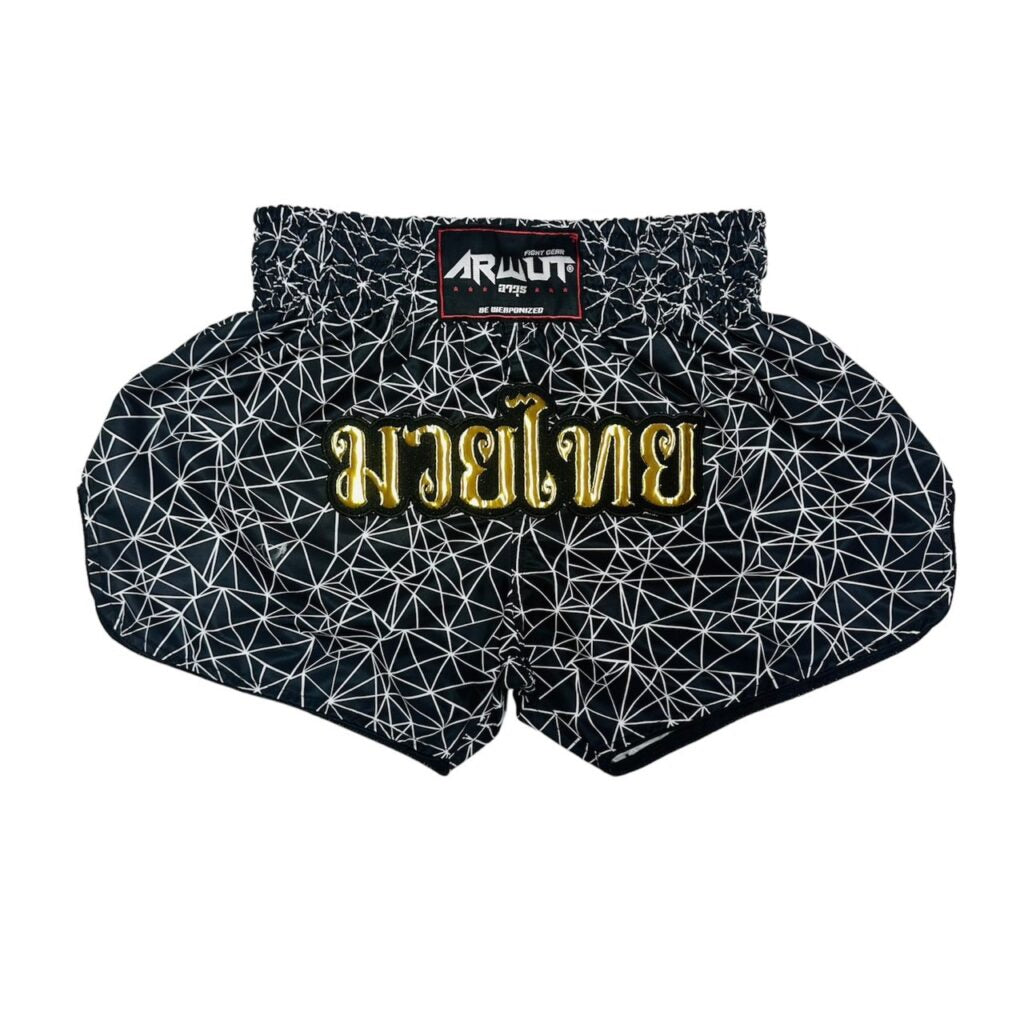 ARWUT MUAY THAI SHORTS BS4 THE EDGE S011-grizzshop