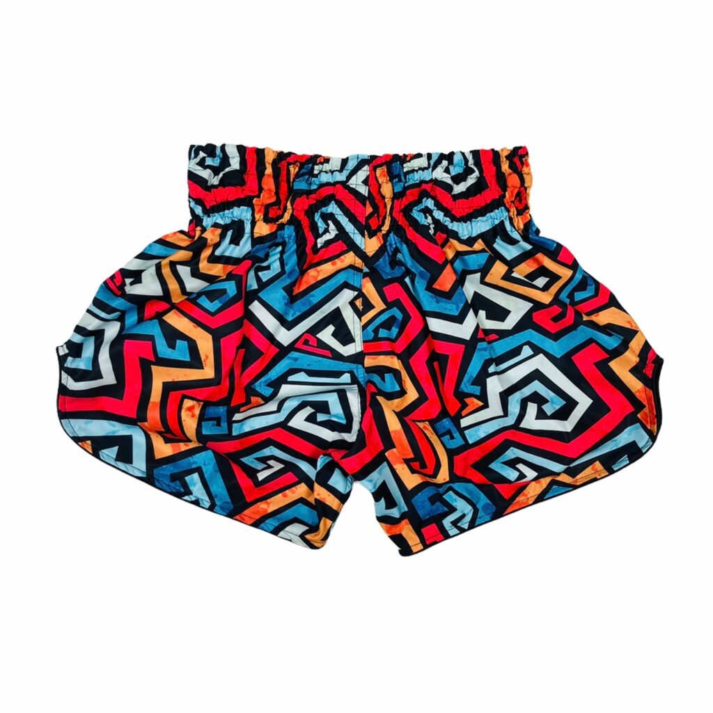 ARWUT MUAY THAI SHORTS BS4 WOW STREET S001-grizzshop
