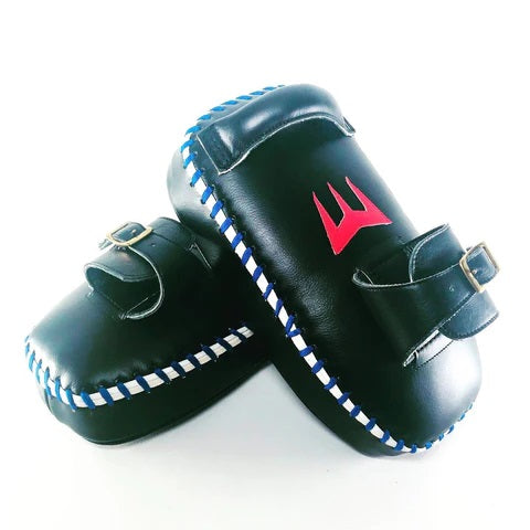 ARWUT OLD SCHOOL KICK PADS KP2 BLUE STITCH (GENUINE LEATHER)-grizzshop