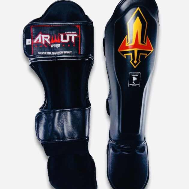 ARWUT SHIN GUARDS SG3 BLACK-grizzshop