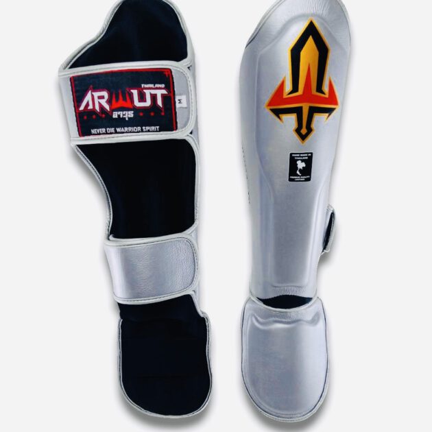 ARWUT SHIN GUARDS SG3 SILVER-grizzshop