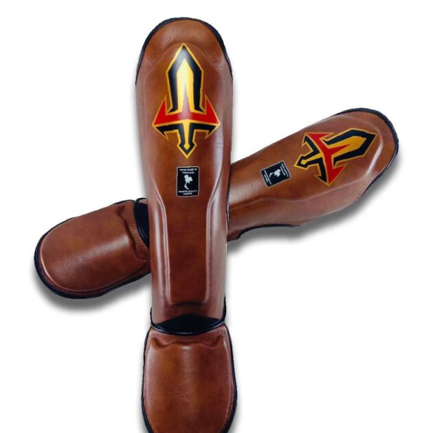 ARWUT SHIN GUARDS SG3 VINTAGE BROWN-grizzshop