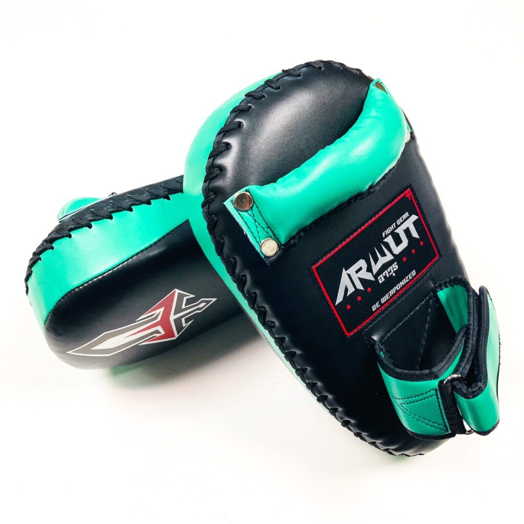 ARWUT THE PRO KICK PADS KP3 BLACK/GREEN-grizzshop