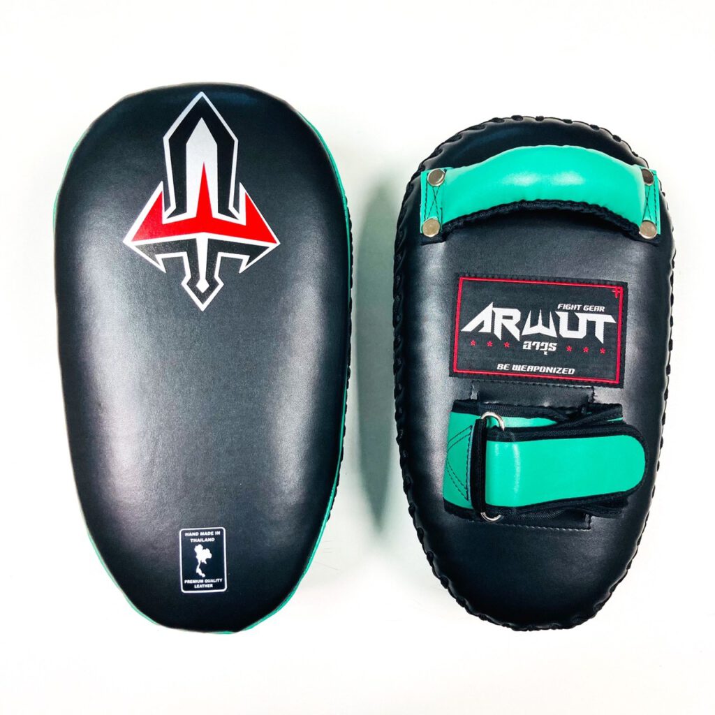 ARWUT THE PRO KICK PADS KP3 BLACK/GREEN-grizzshop