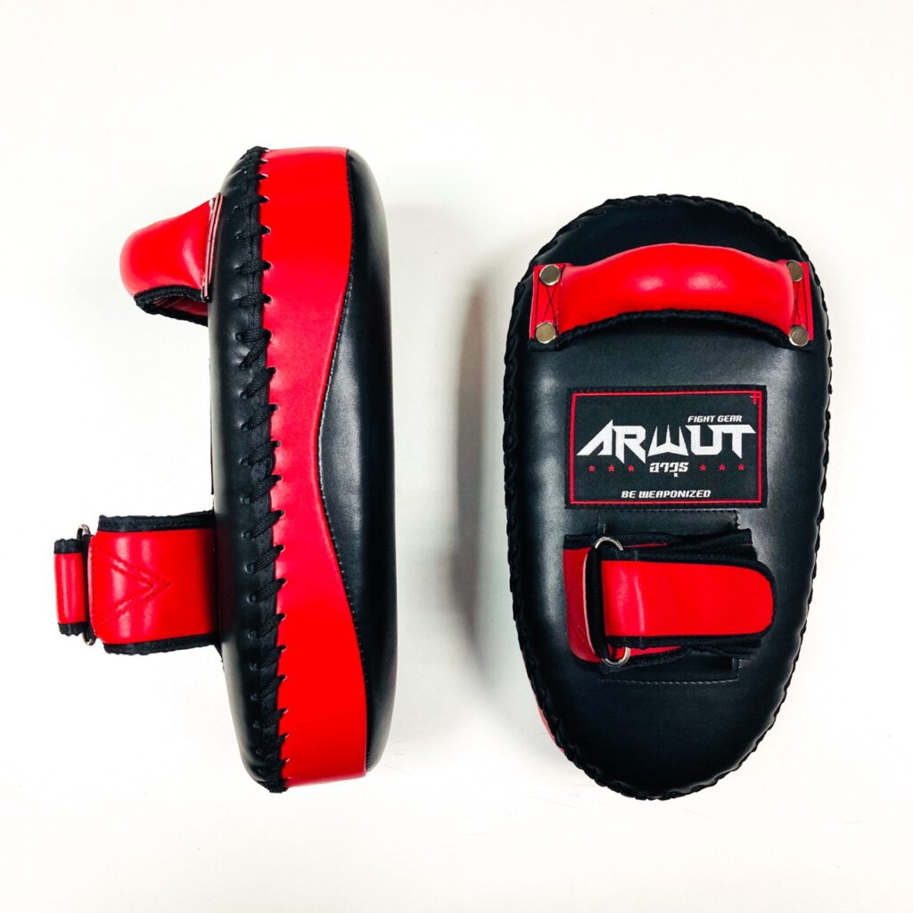 ARWUT THE PRO KICK PADS KP3 BLACK/RED-grizzshop