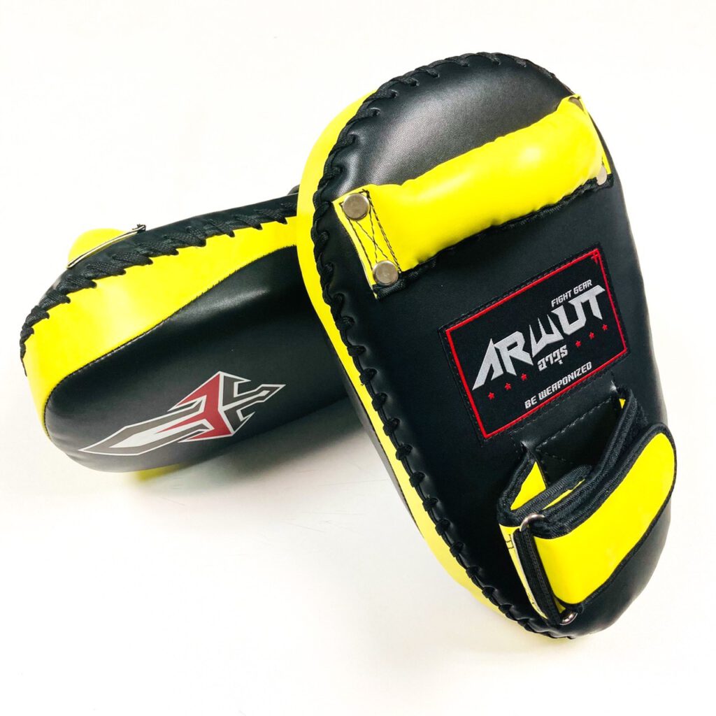 ARWUT THE PRO KICK PADS KP3 BLACK/YELLOW-grizzshop