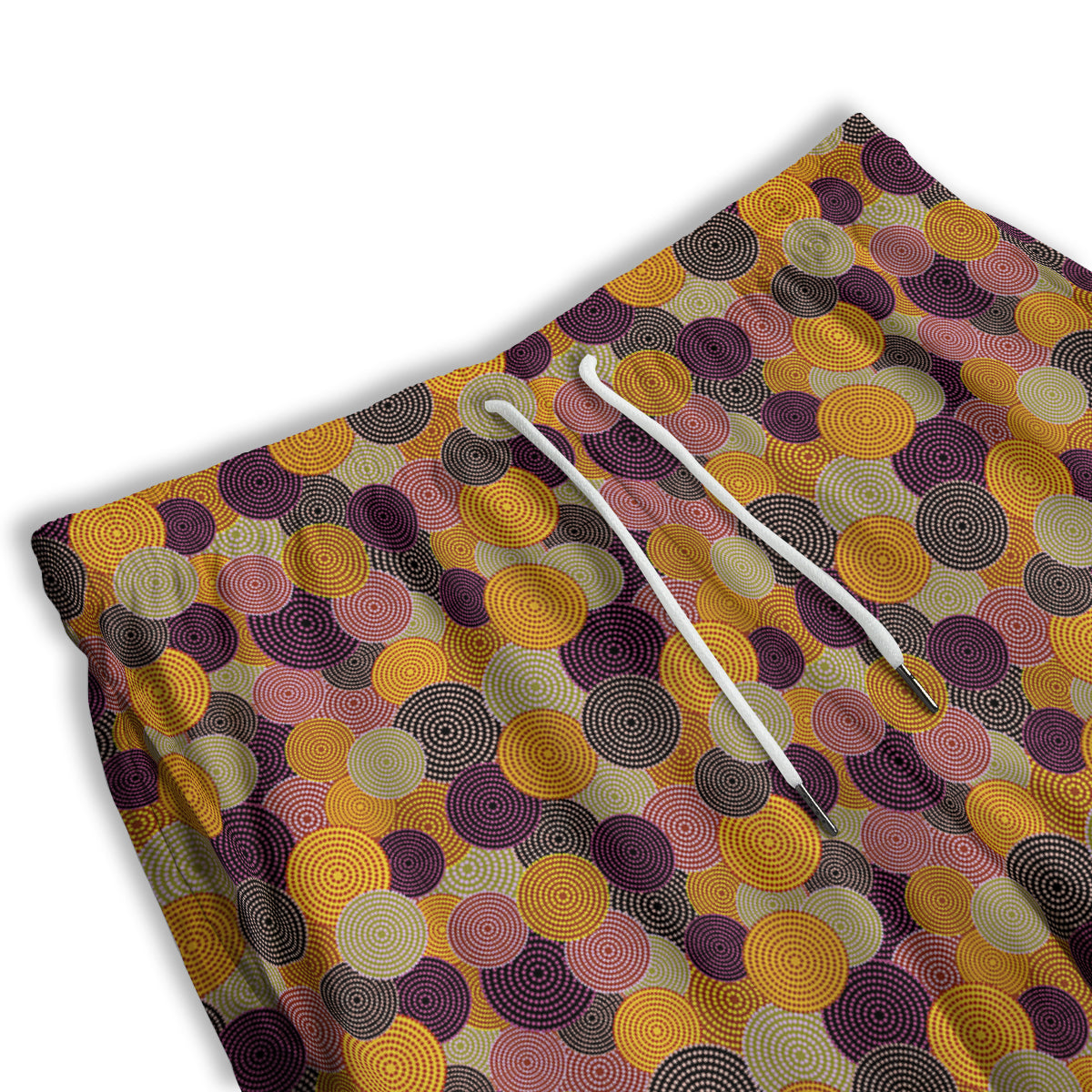 Aboriginal Dot Australian Print Pattern Men's Athletic Shorts