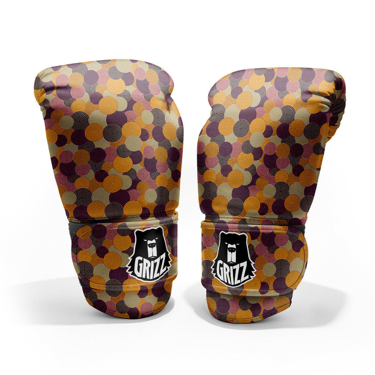Aboriginal Dot Australian Print Pattern Pro Boxing Glove