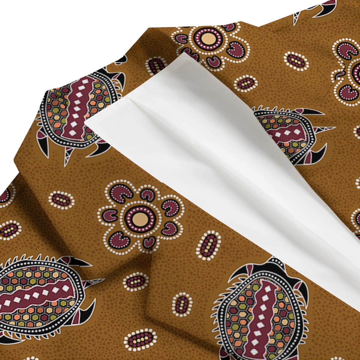 Aboriginal Turtle Men's Blazer-grizzshop