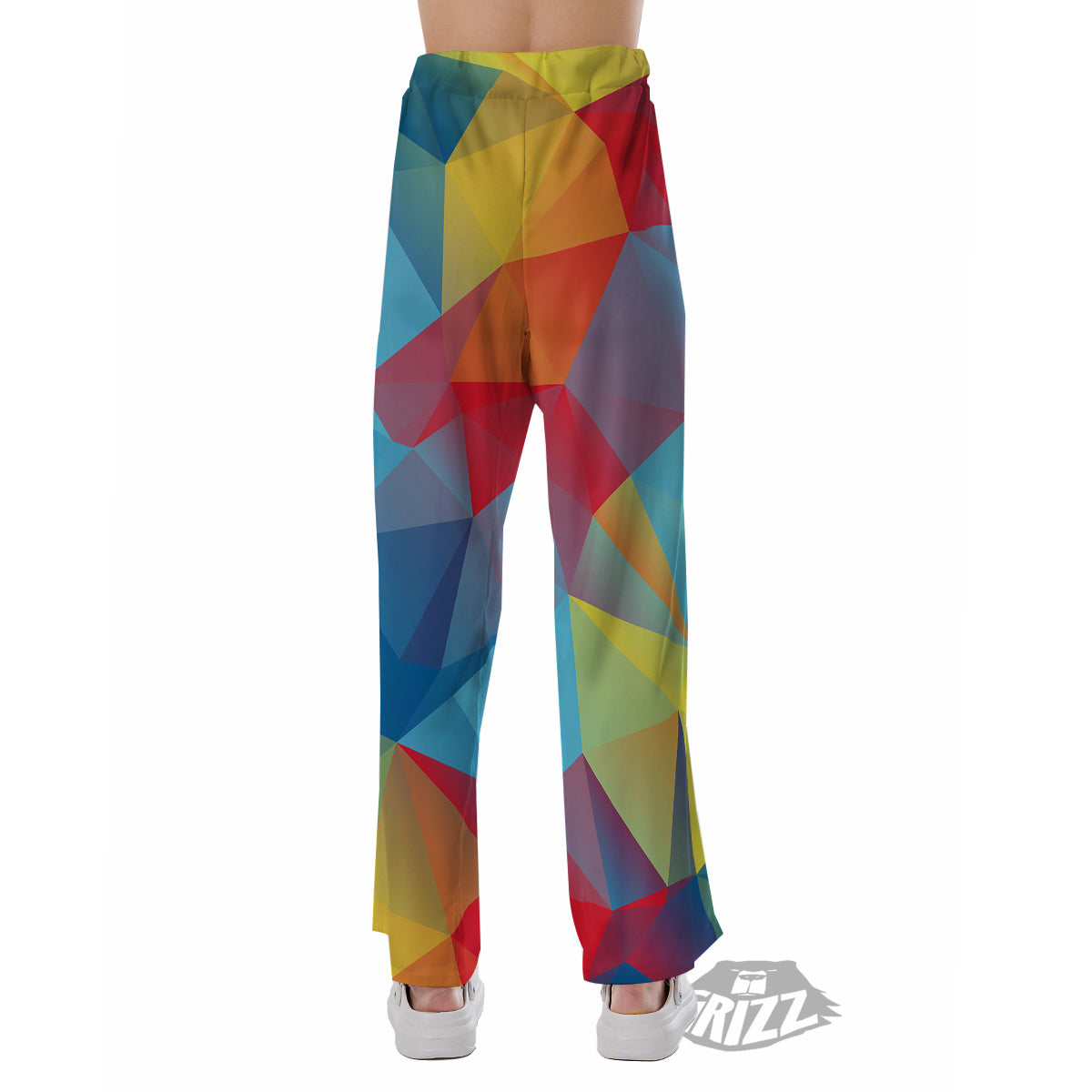 Abstract Colorful Autism Awareness Print Pajama Pants-grizzshop