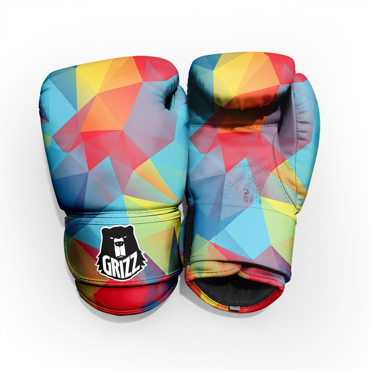 Abstract Colorful Autism Awareness Print Pro Boxing Glove