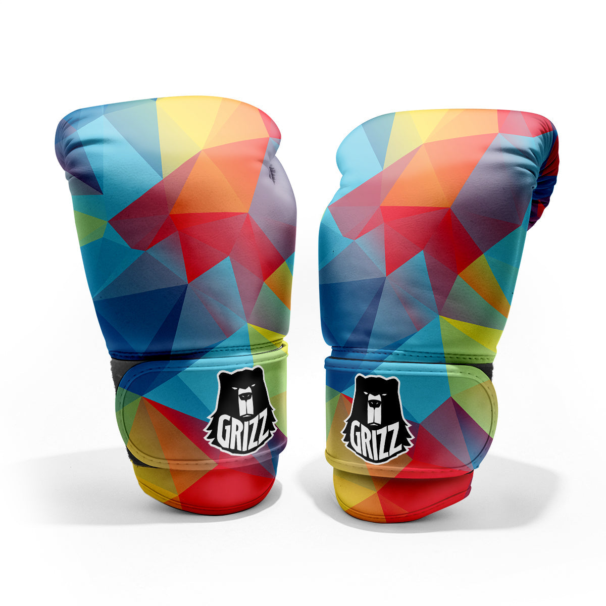 Abstract Colorful Autism Awareness Print Pro Boxing Glove