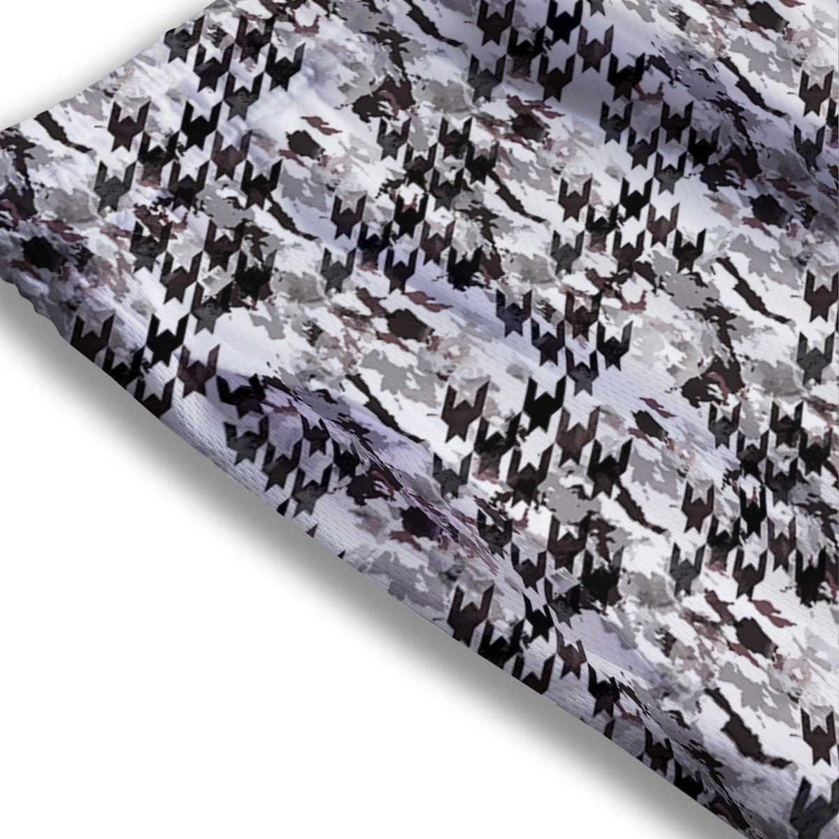 Argyle Black And Grey Print Pattern Mesh Shorts