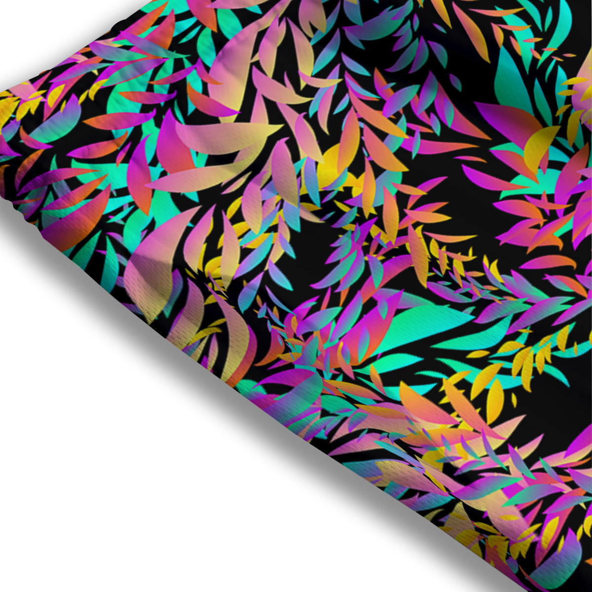 Argyle Grass Green Print Pattern Mesh Shorts