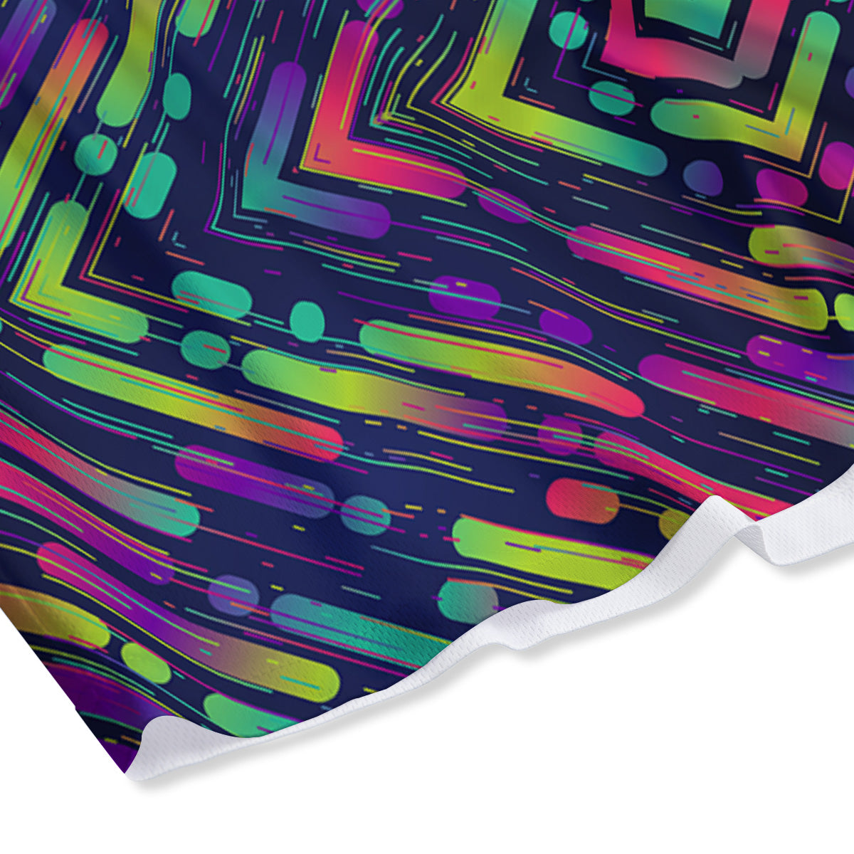 Argyle Halloween Print Pattern Mesh Shorts