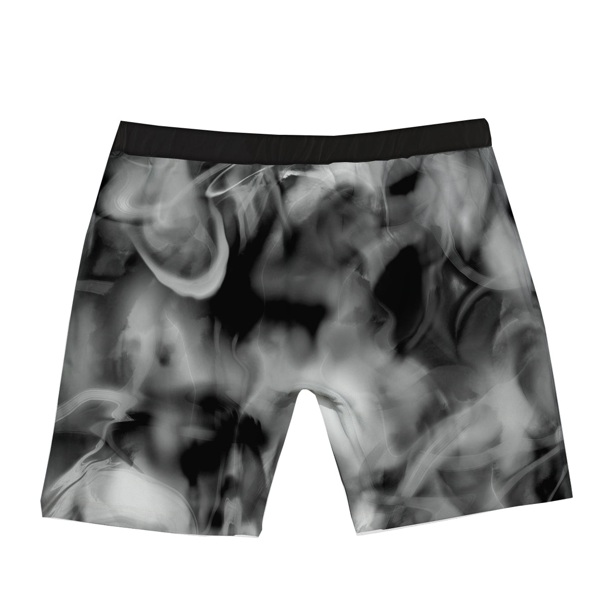 Abstract Psychedelic Liquid Smoke Print Boxer Briefs-grizzshop