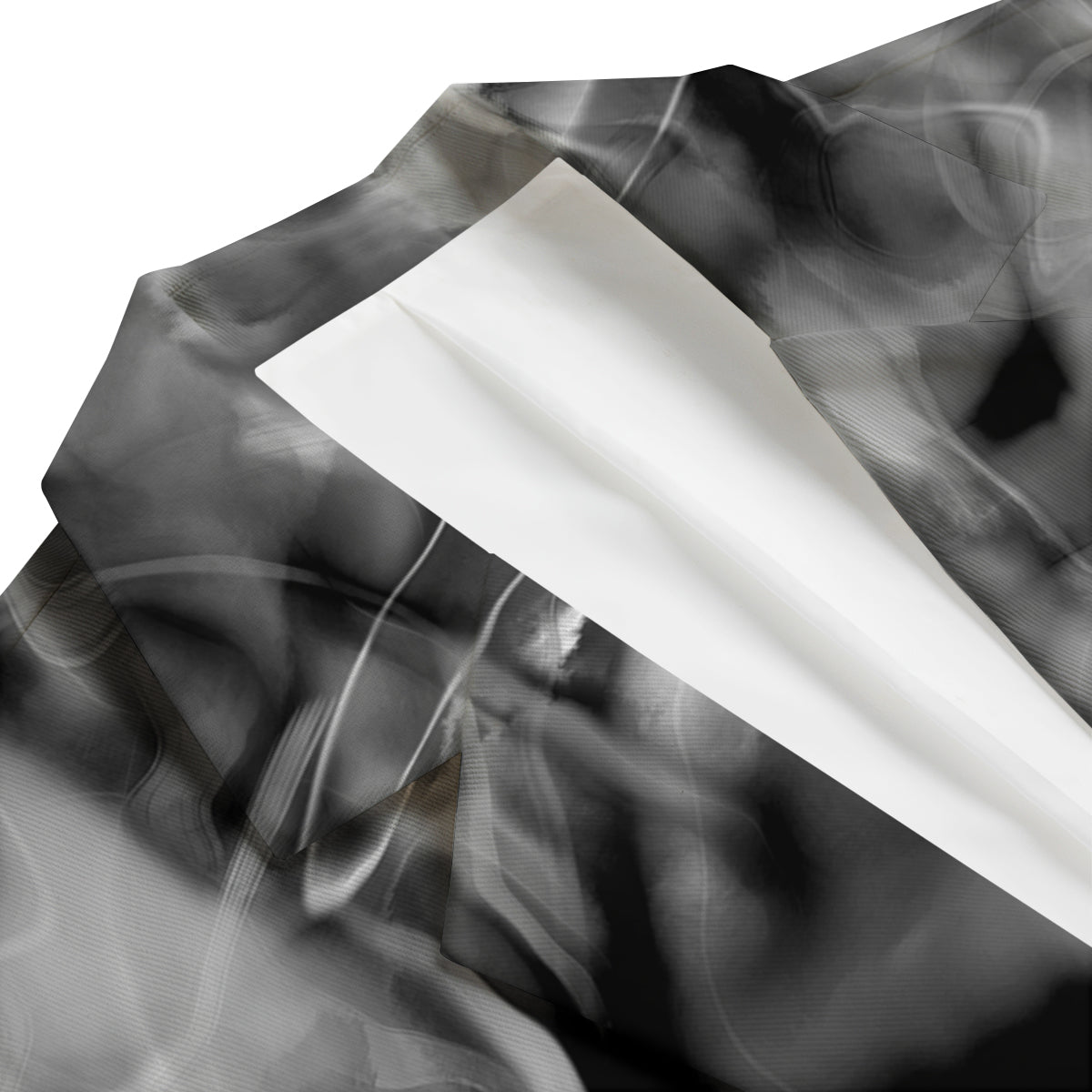 Abstract Psychedelic Liquid Smoke Print Men's Blazer-grizzshop