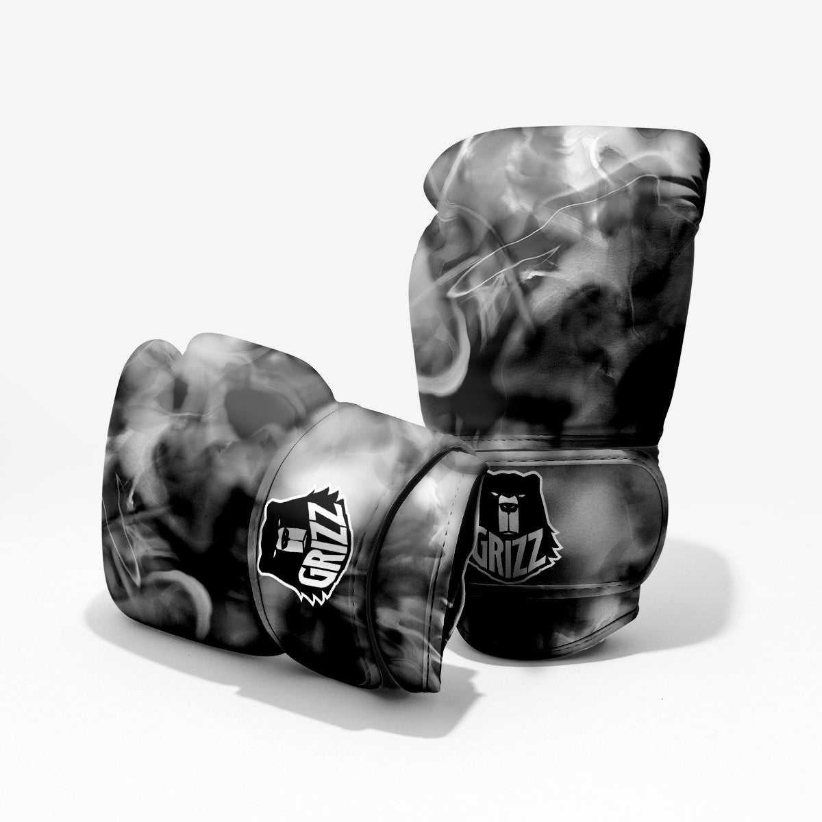 Abstract Psychedelic Liquid Smoke Print Pro Boxing Glove
