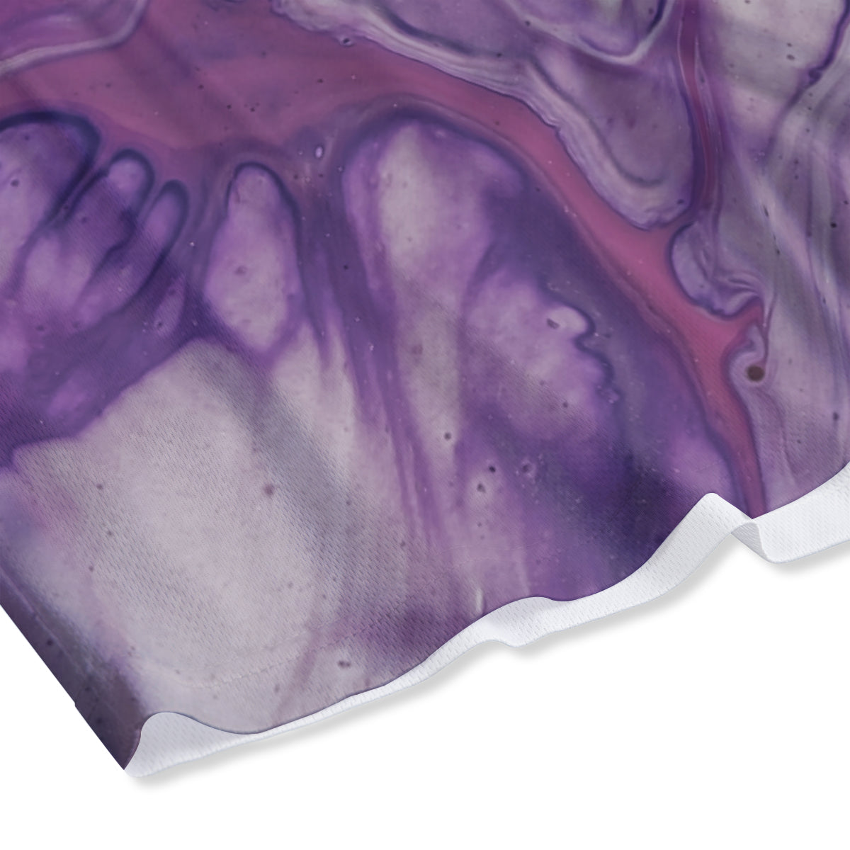 Ballet Floral Print Pattern Mesh Shorts